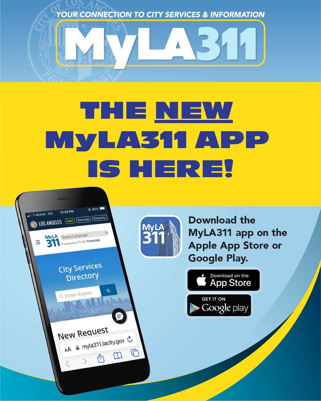 MyLA311 App Now available
